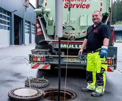 Kanalreinigung für freie Entwässerung